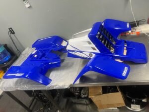 2001 Yamaha Banshee OEM Plastic Kit – Full Set w/ Factory Stock Graphics!