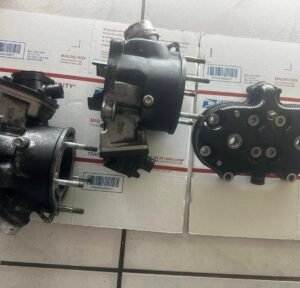Banshee 350 OEM Top-End Assembly – 64mm Standard Bore! (Cylinders, Head, Reeds & Intakes)